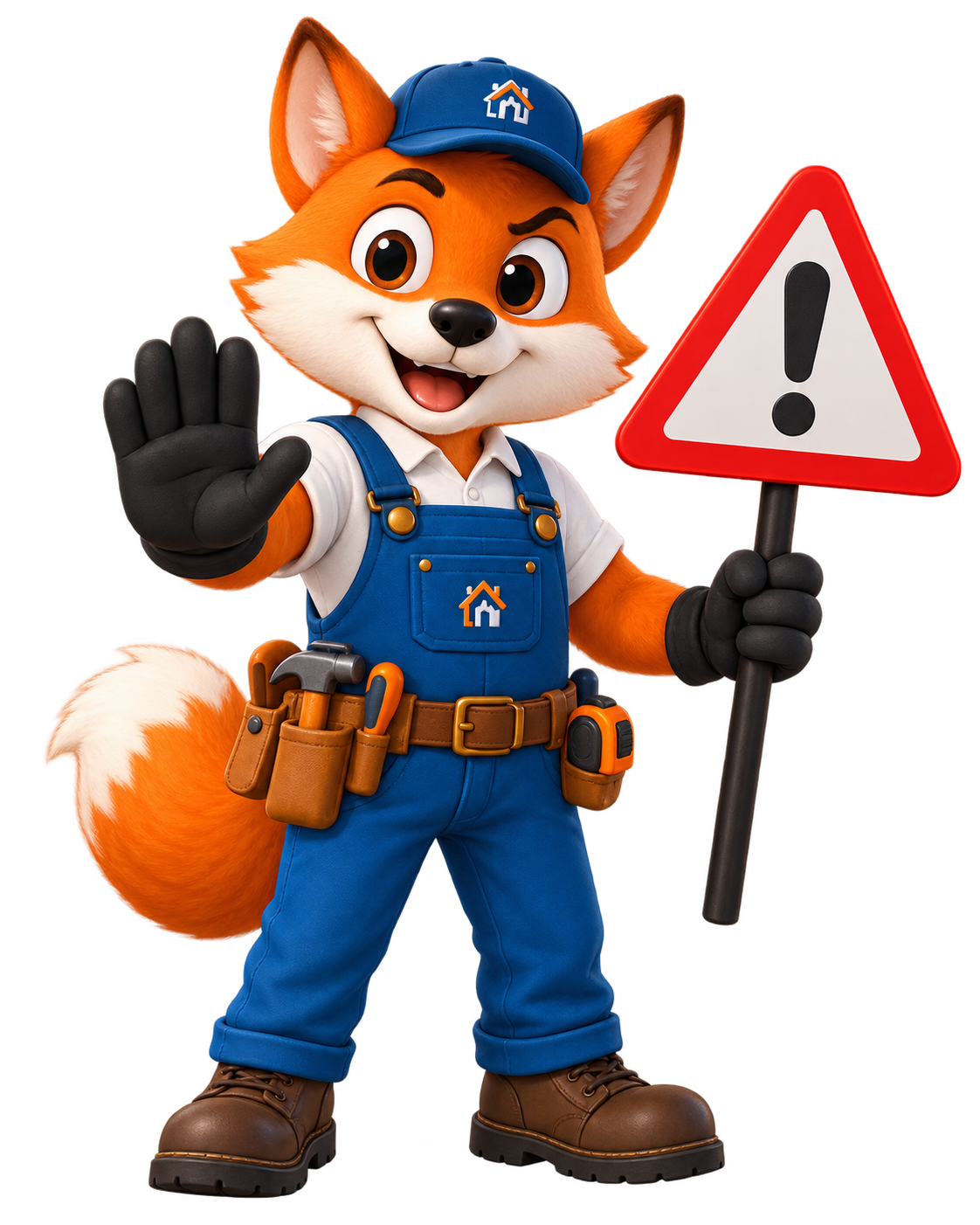 Mascotte avertissement prix